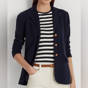 Lauren Ralph Lauren Sweater-Knit Blazer